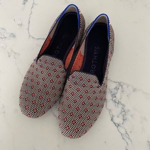 Rothy’s loafers Coral Dot- 6.5